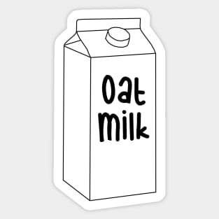 Oat Milk Sticker